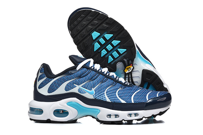 Men's Hot sale Running weapon Air Max TN1 Blue/White Shoes 060